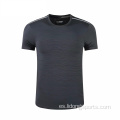 Camiseta de camiseta de calidad para hombres de verano camisetas reflectantes reflectantes